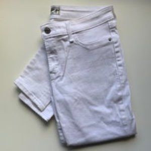 A&F Super Skinny Jeans - White Size 2